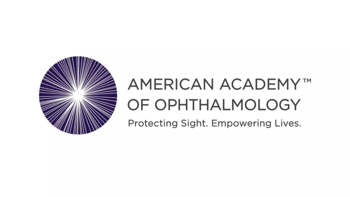 American Academy Of Ophthalmology - DoveMed