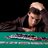 Gambling depression addiction Young handsome man playing texas hold'em poker