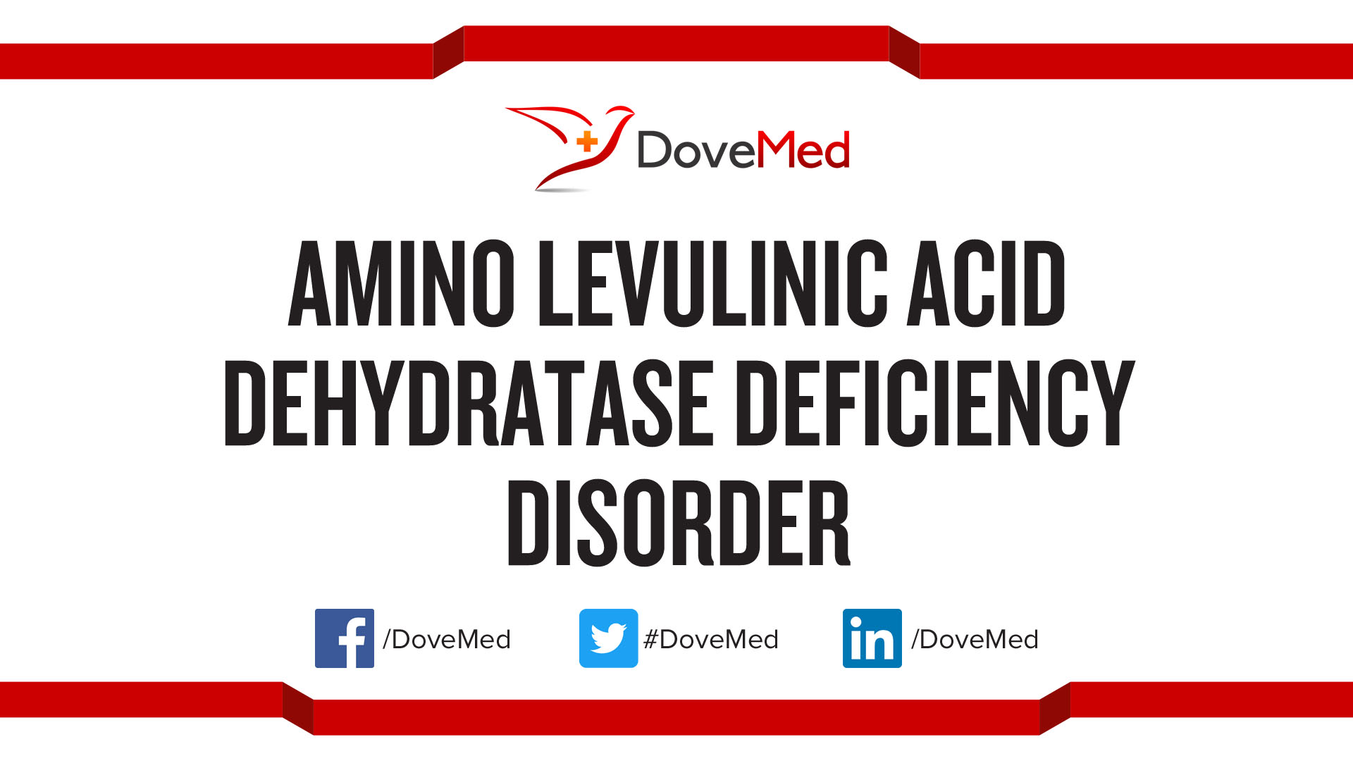 Amino Levulinic Acid Dehydratase Deficiency (ALAD) Disorder