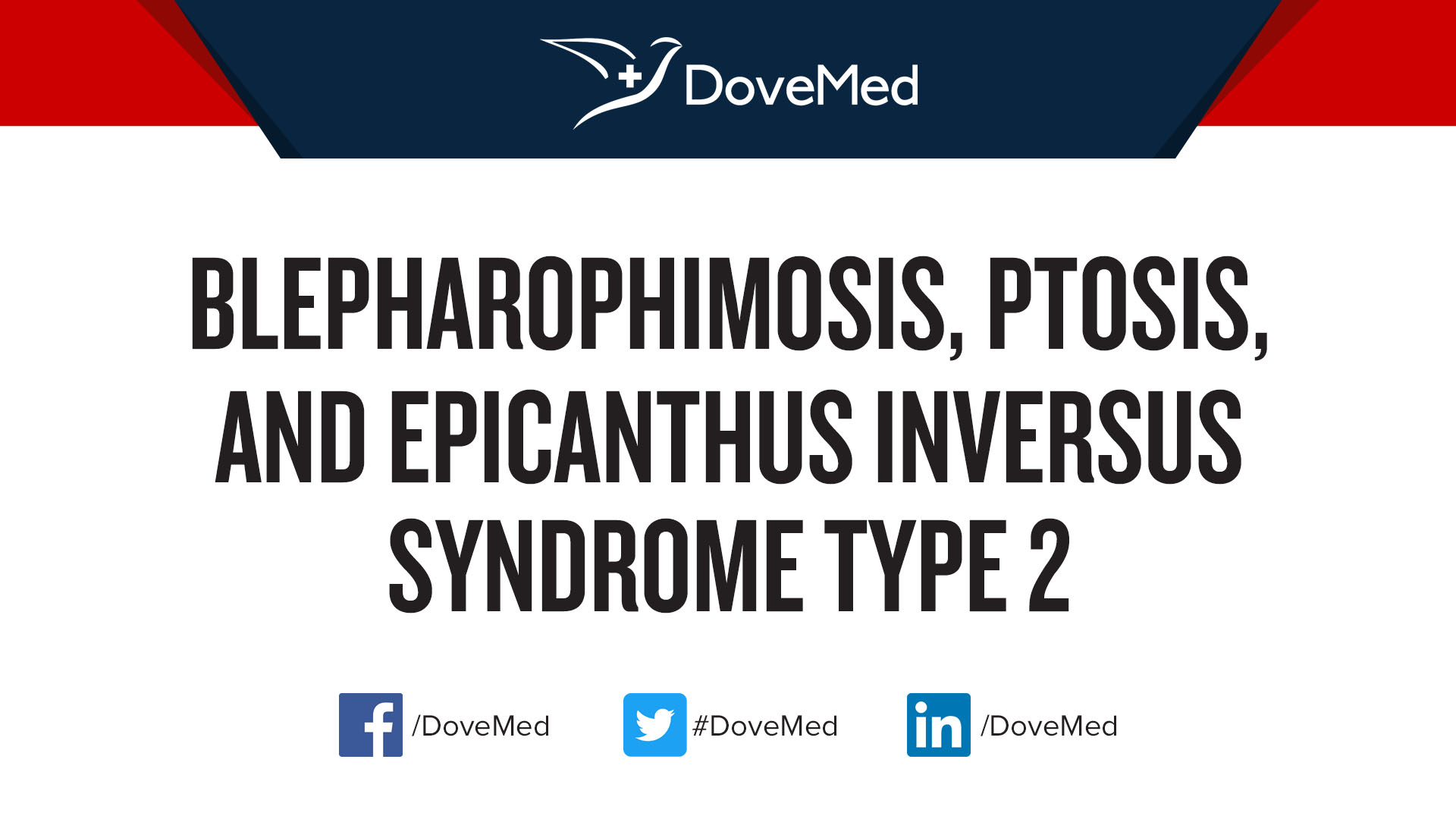 Blepharophimosis Ptosis And Epicanthus Inversus Syndrome Type 2
