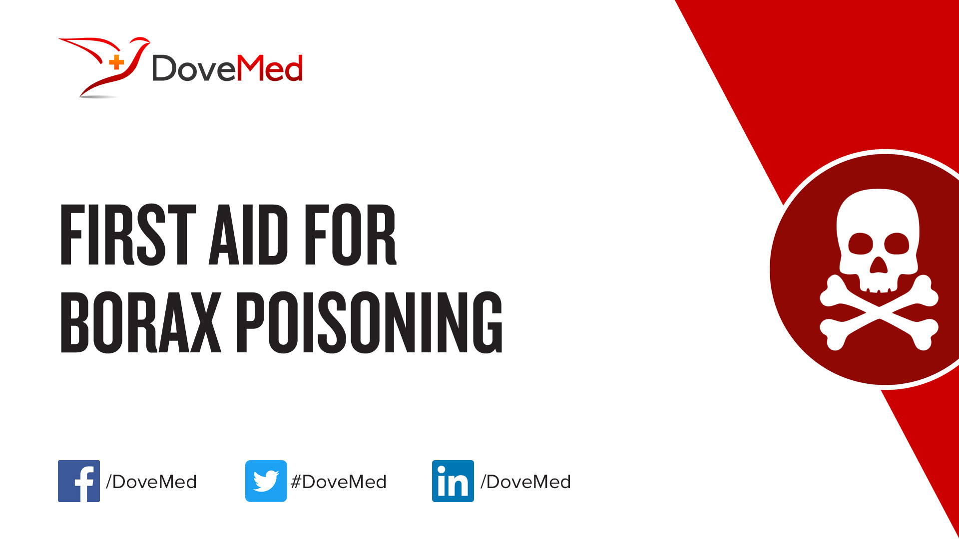 First Aid for Borax Poisoning