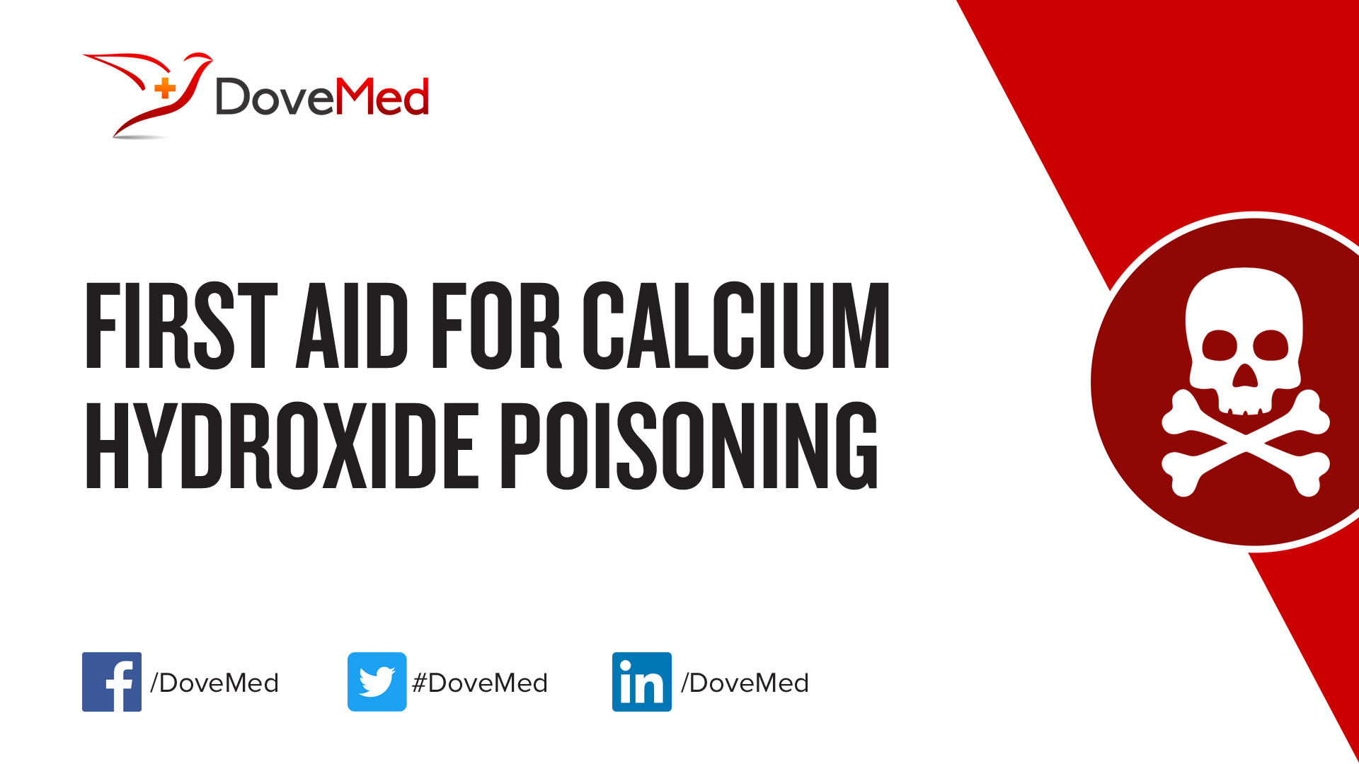 First Aid For Calcium Hydroxide Poisoning