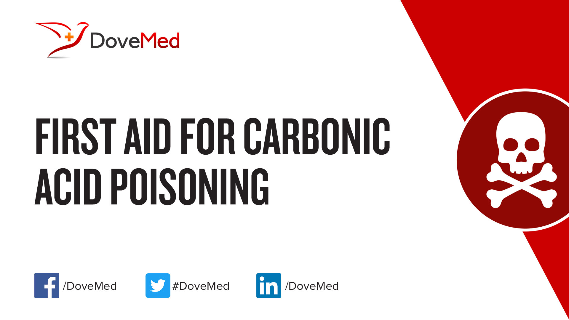 First Aid for Carbonic Acid Poisoning