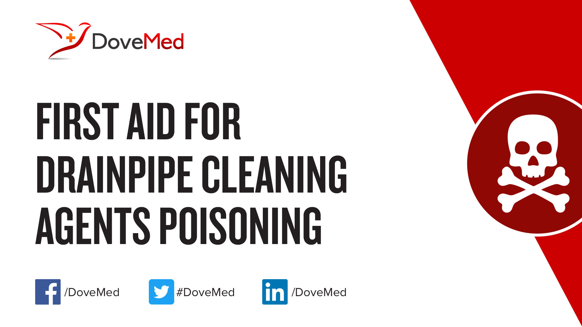 First Aid for Drainpipe Cleaning Agents Poisoning
