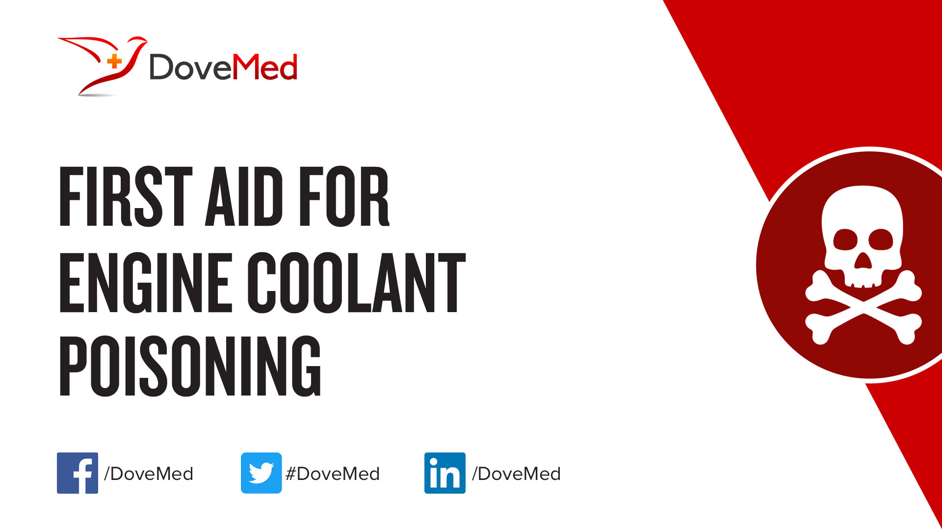 First Aid for Engine Coolant Poisoning