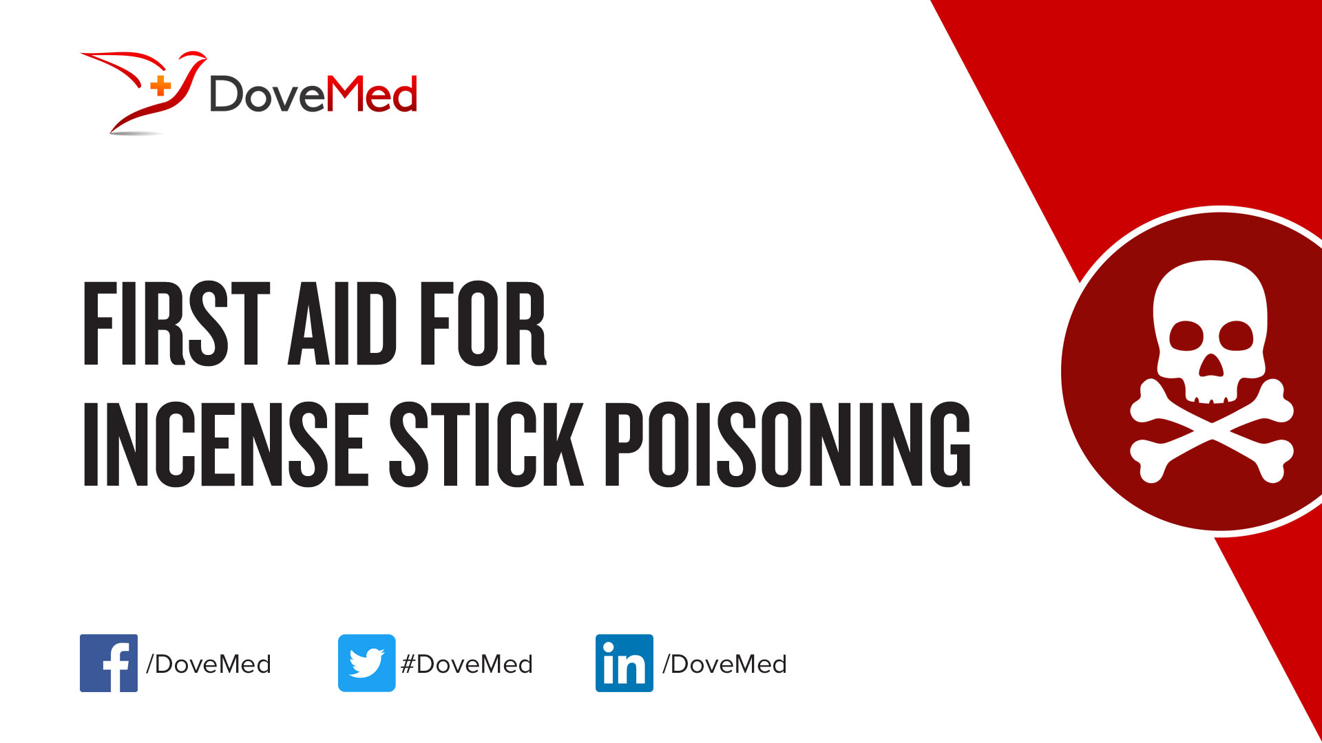 First Aid for Incense Stick Poisoning