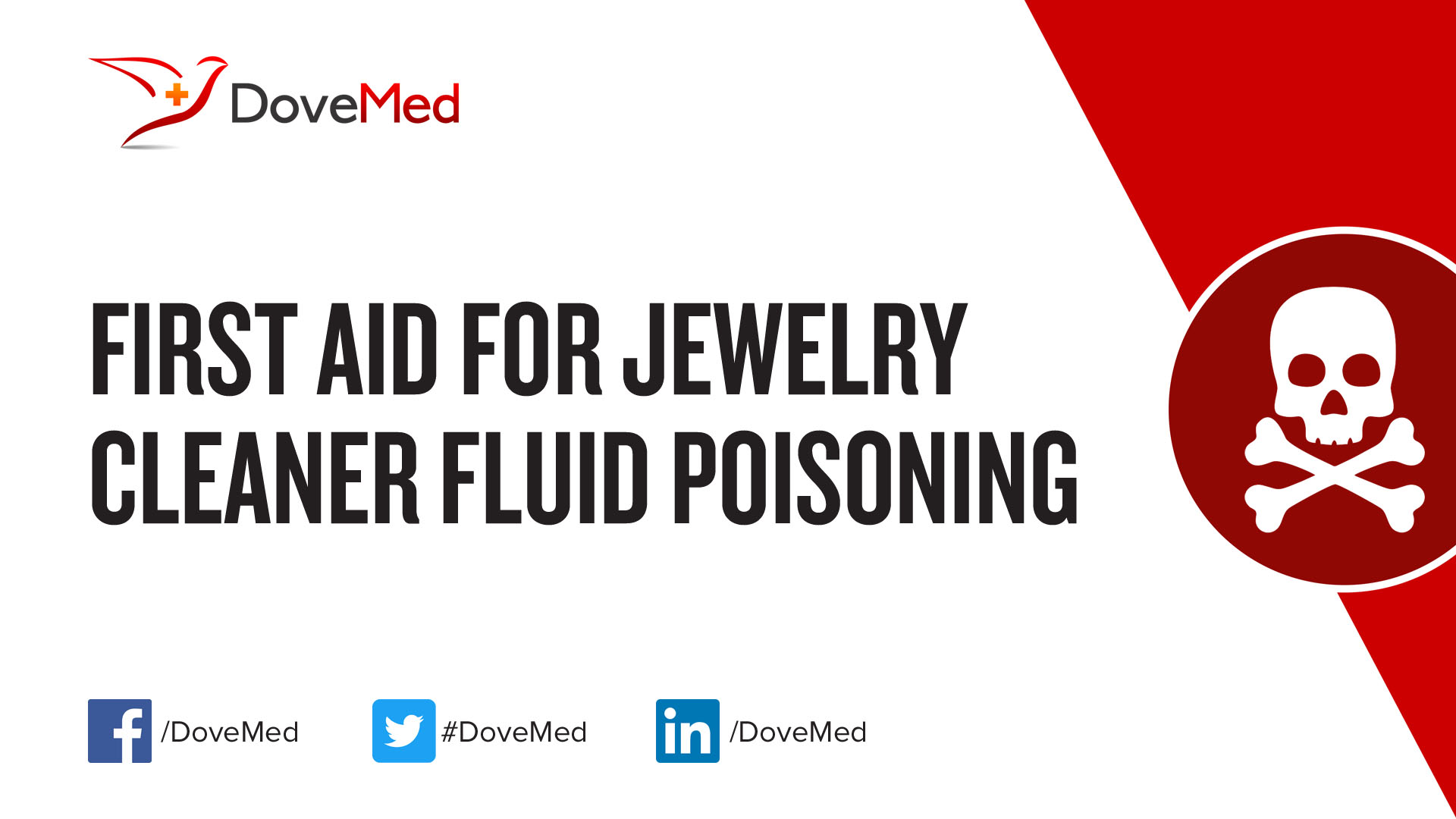 First Aid for Jewelry Cleaner Fluid Poisoning