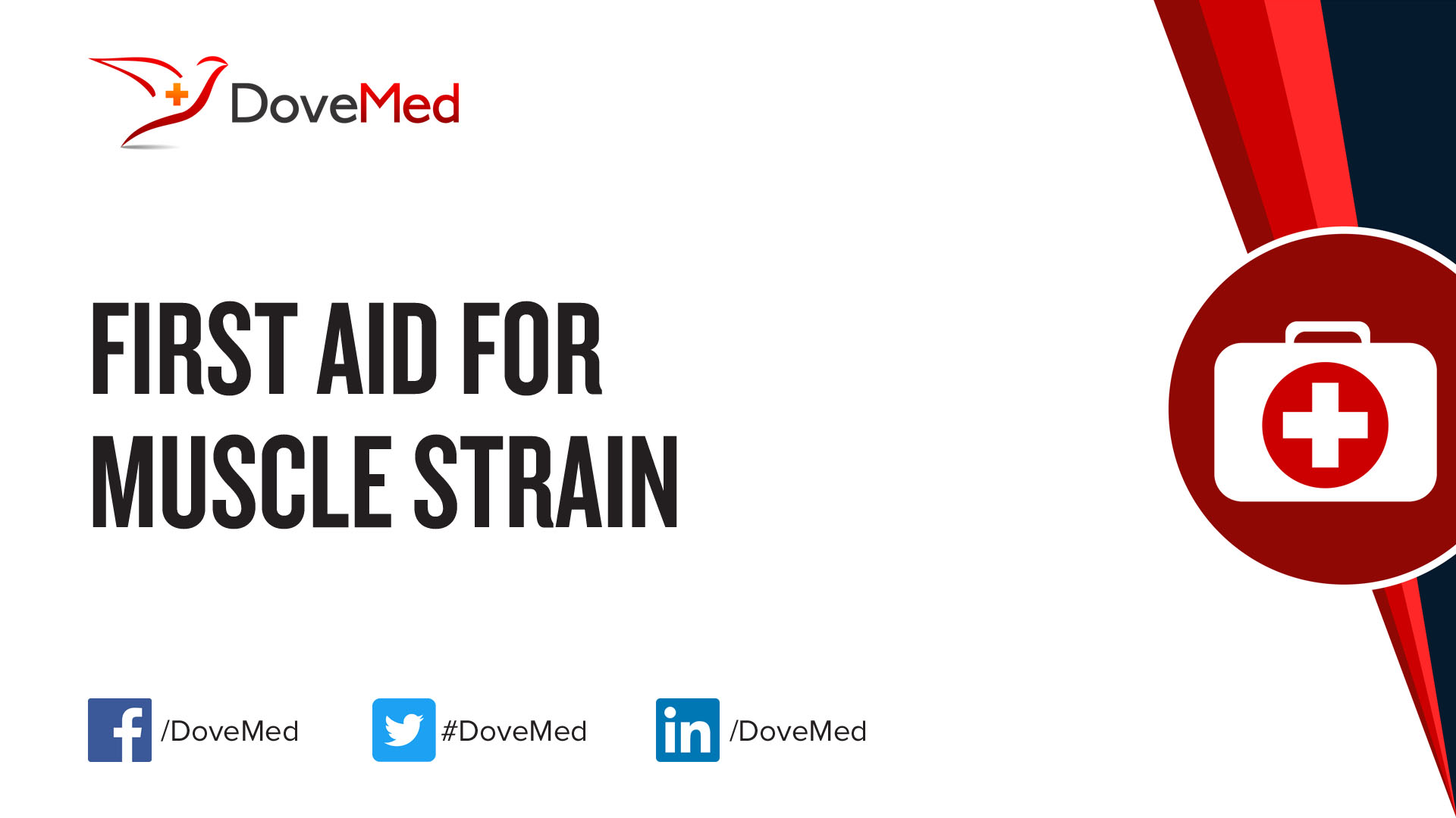 First aid for sprains and muscles First aid for sprains and muscles