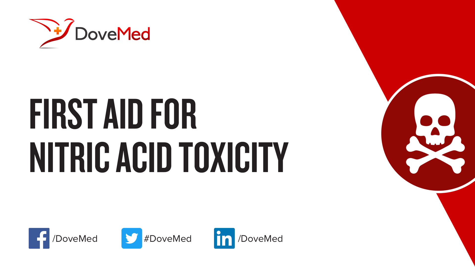 First Aid for Nitric Acid Toxicity