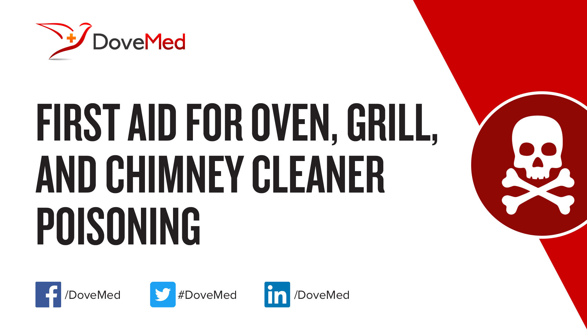 First Aid for Oven, Grill, and Chimney Cleaner Poisoning
