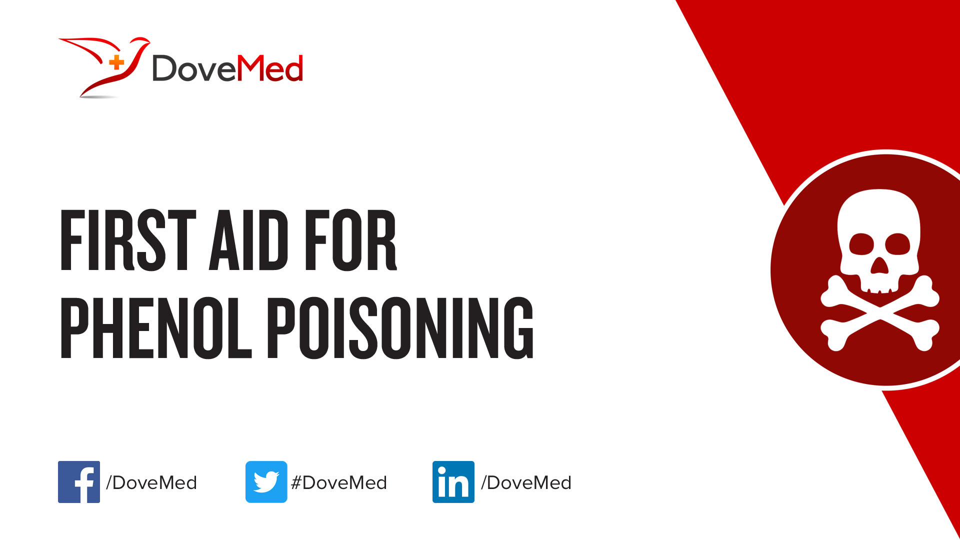 First Aid for Phenol Poisoning