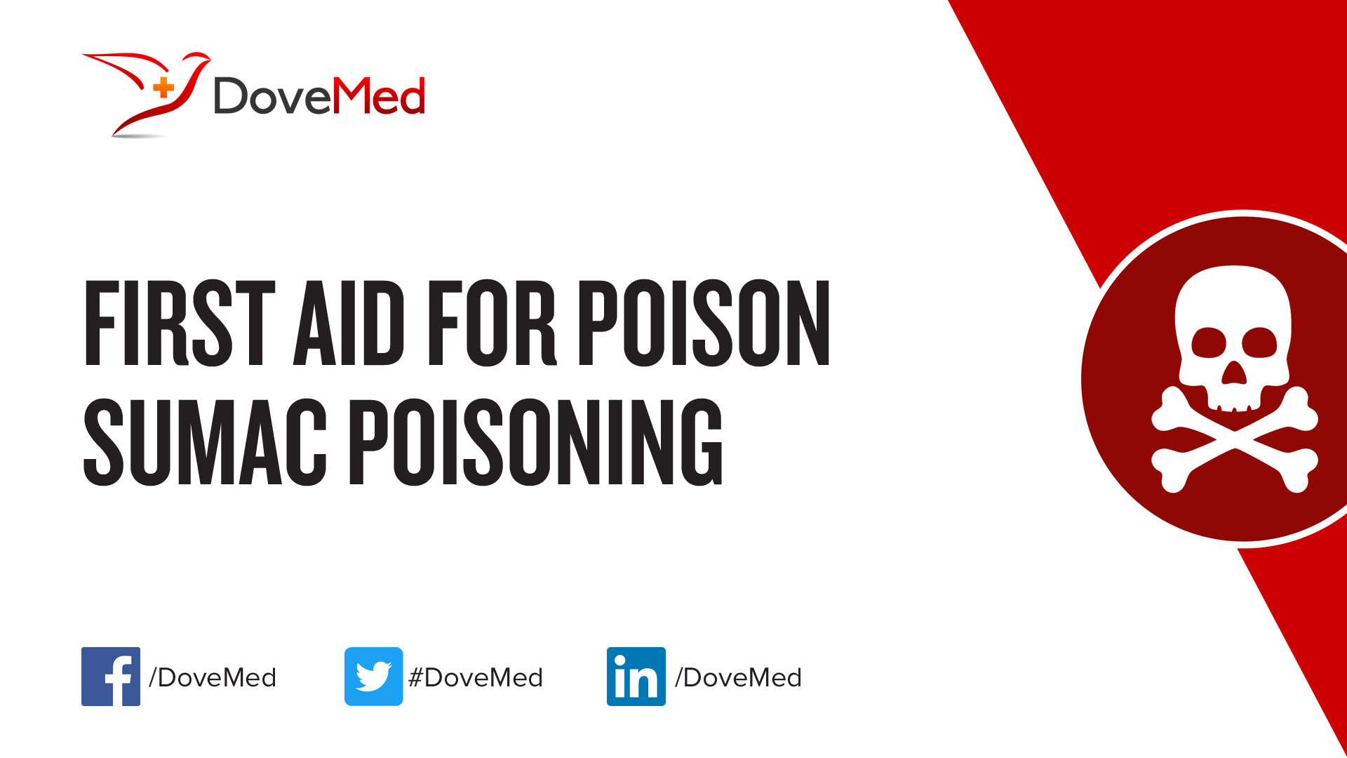 First Aid for Poison Sumac Poisoning