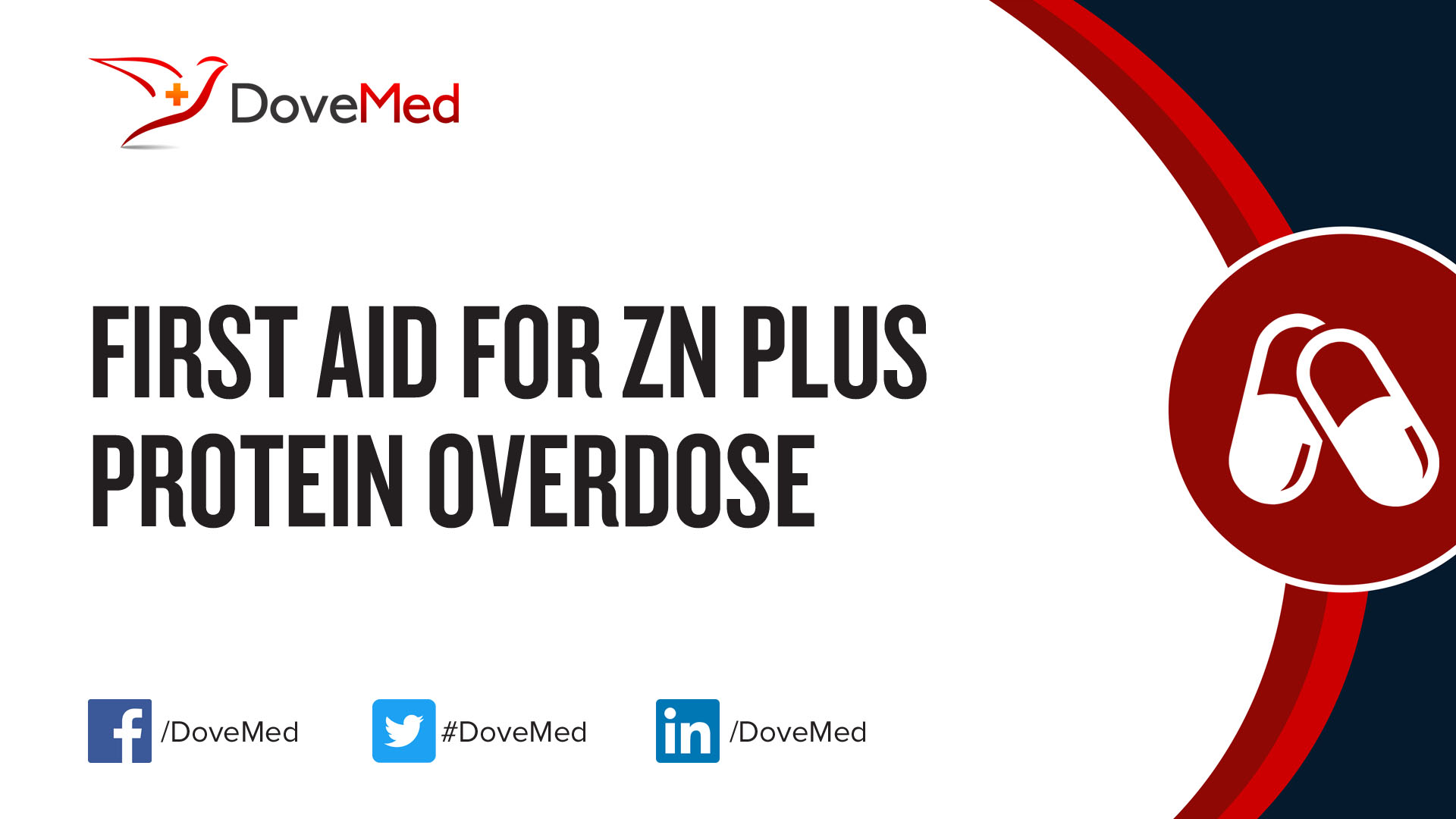 First Aid for Zn Plus Protein Overdose