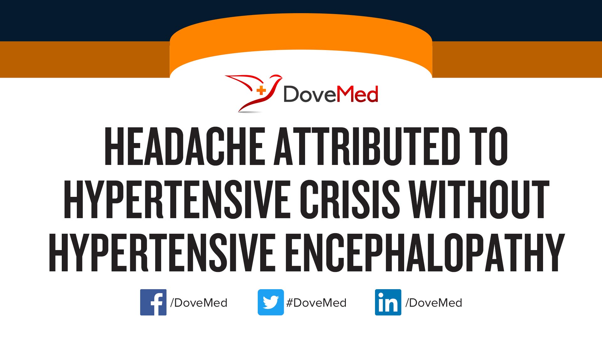 Headache Attributed to Hypertensive Crisis without Hypertensive ...