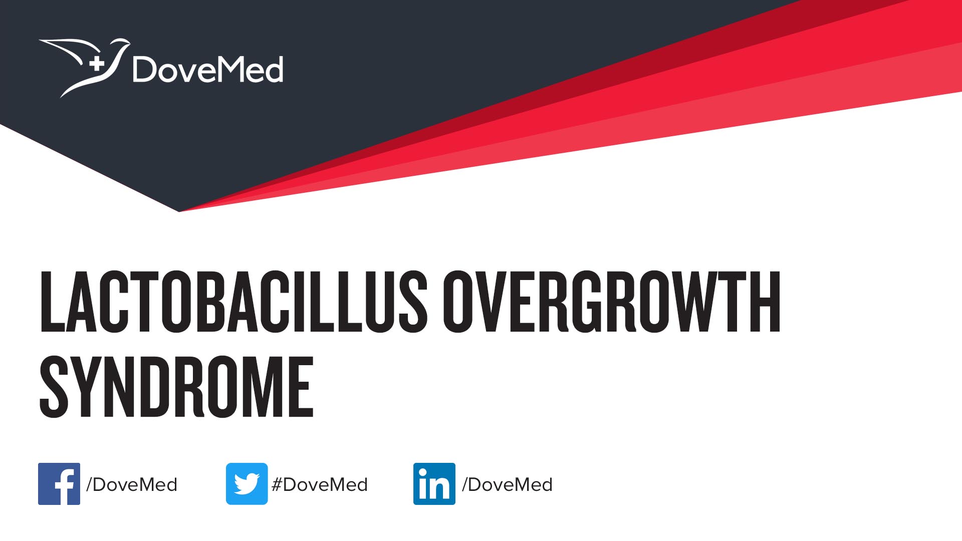 Lactobacillus Overgrowth Syndrome