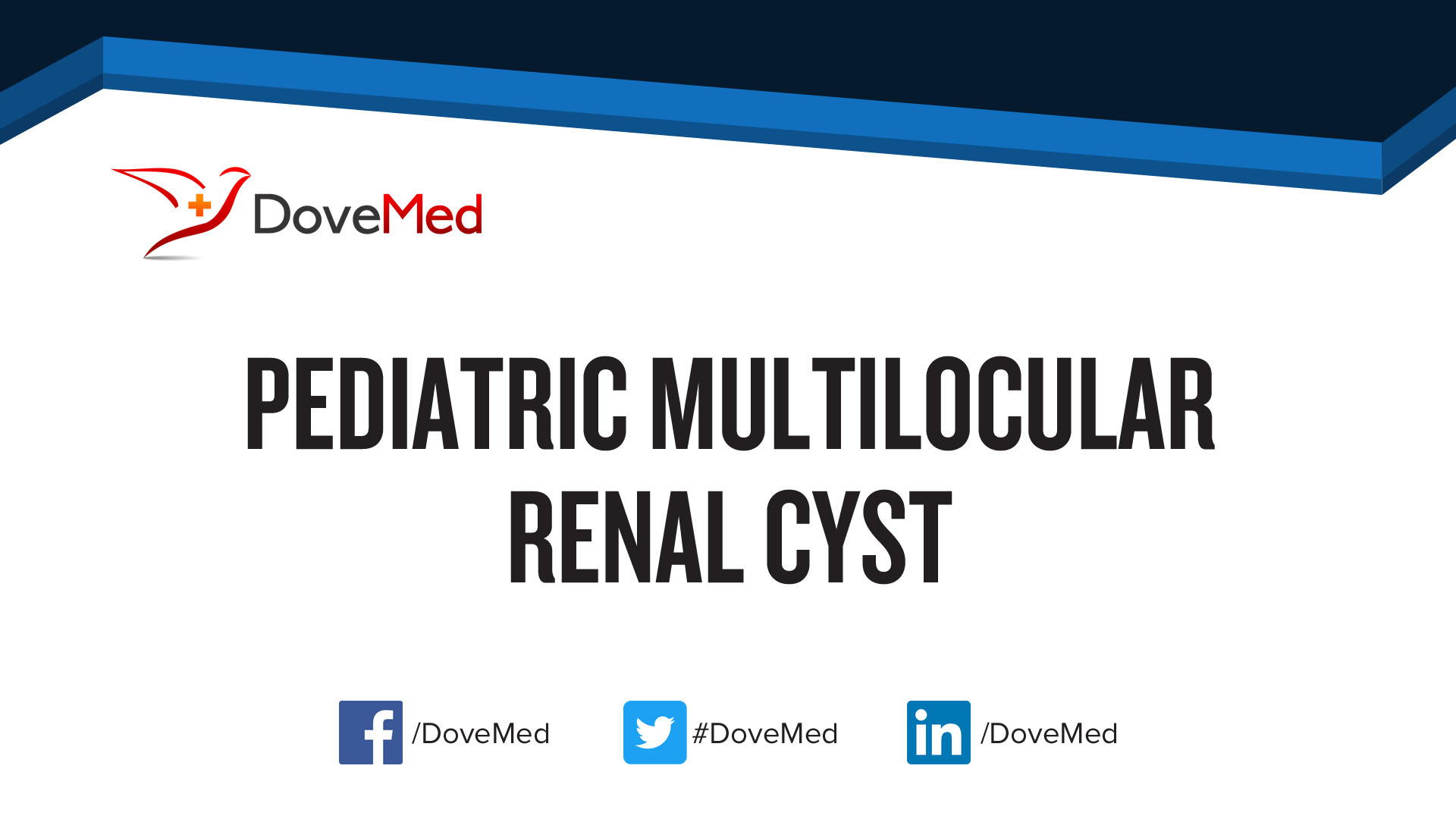 Pediatric Multilocular Renal Cyst