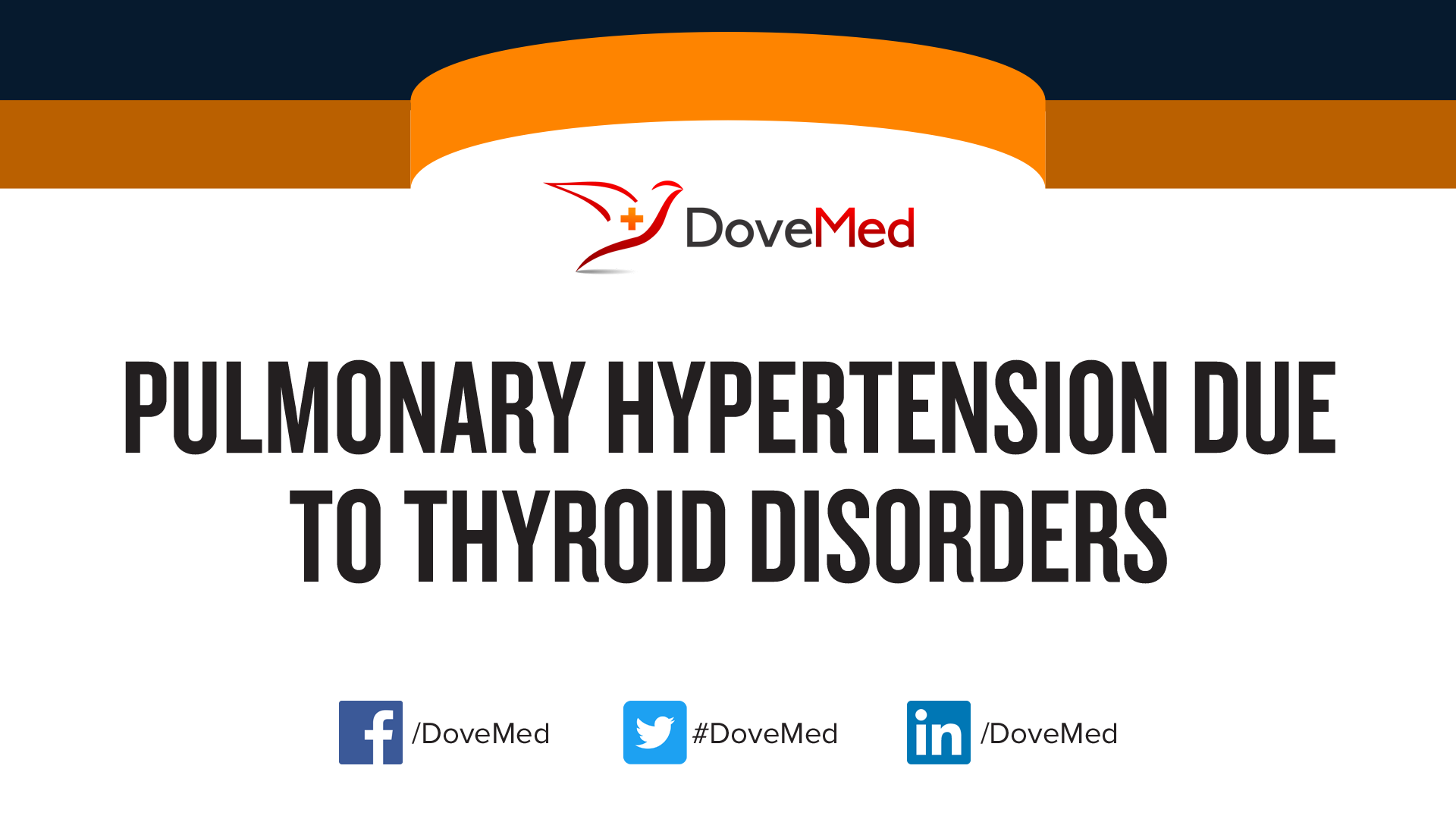 Pulmonary Hypertension due to Thyroid Disorders