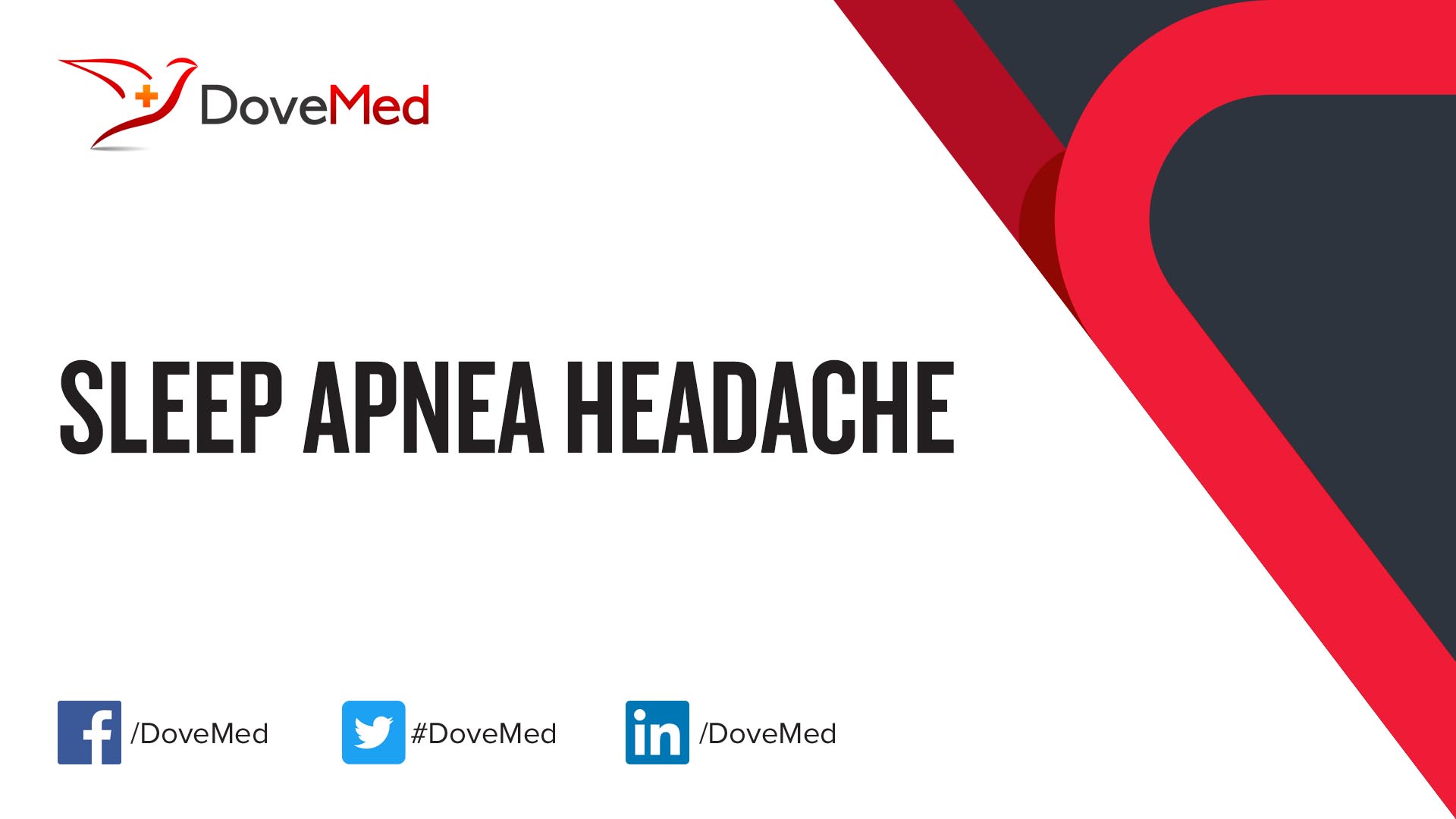 Sleep Apnea Headache