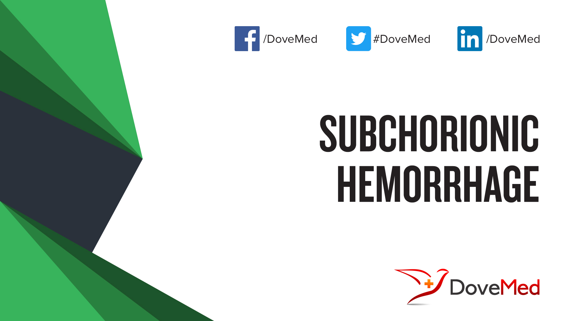Subchorionic Hemorrhage