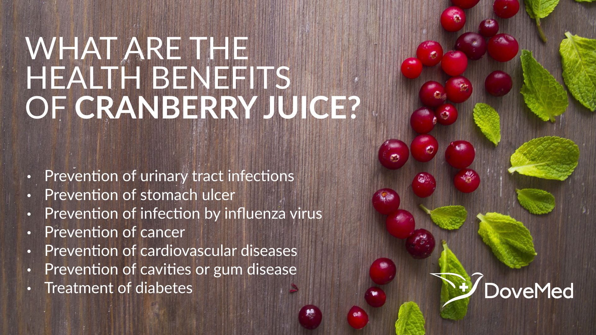 what are the health benefits of cranberry juice?