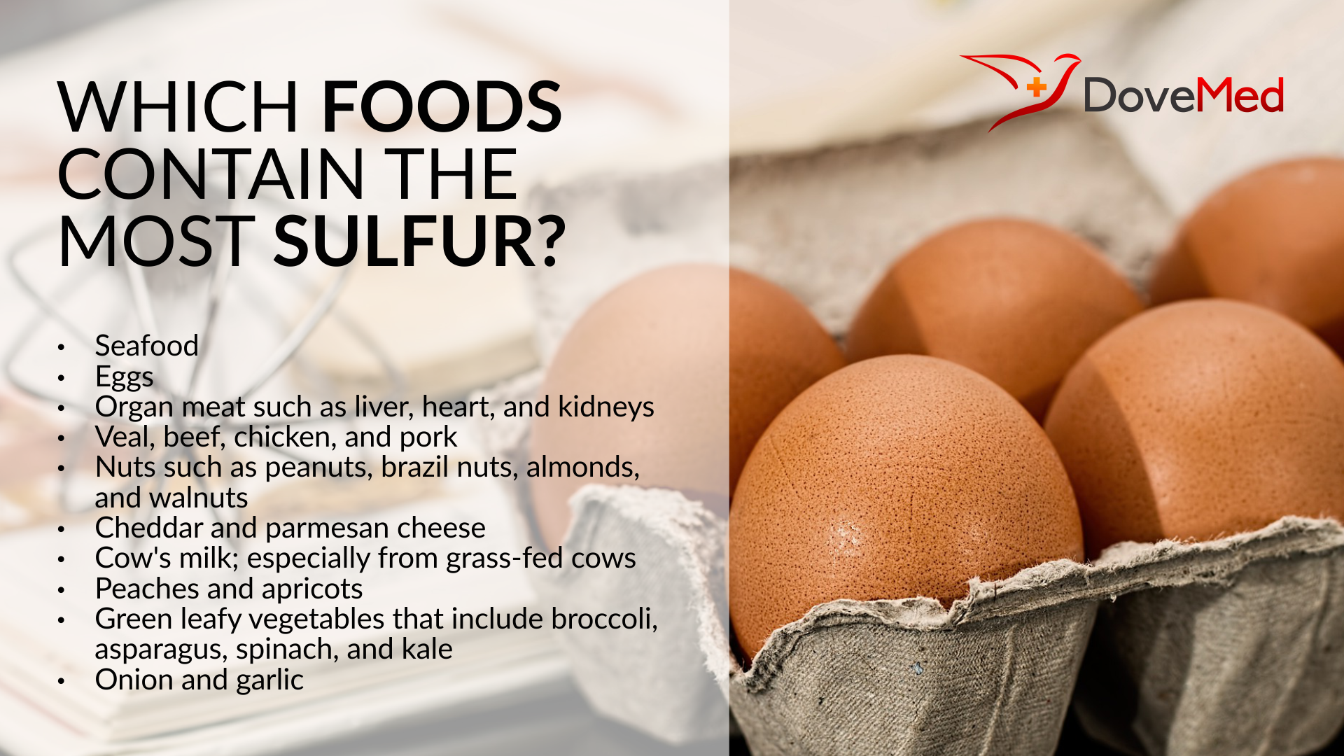 Which Foods Contain The Most Sulfur 